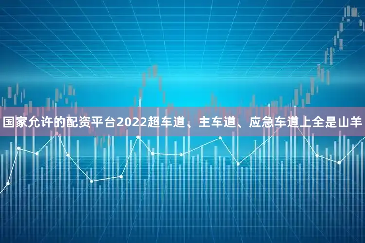 国家允许的配资平台2022超车道、主车道、应急车道上全是山羊